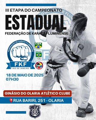 3ª Etapa Ranking Estadual 2025